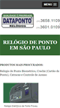 Mobile Screenshot of dataponto.com.br